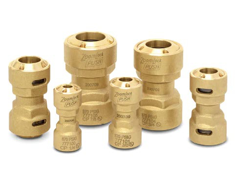 PZKP-C4-HNBR ZOOMLOCK PUSH 1/4" COUPLING - R410A OPTIMIZED (10)