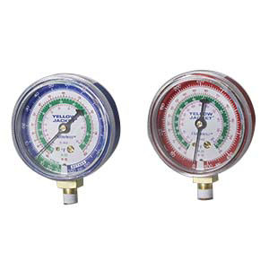 49001 RED PRESSURE GAUGE