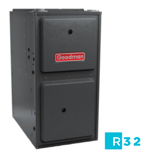 GRVM971005CN GOODMAN GAS FURNACE, 100K MODULATING 97%, UPFLOW, 21" W, R32 READY