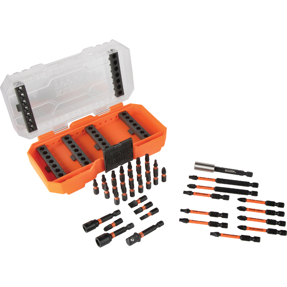 33801 KLEIN PROFLEX IMPACT DRIVER BIT SET, 40-PIECE