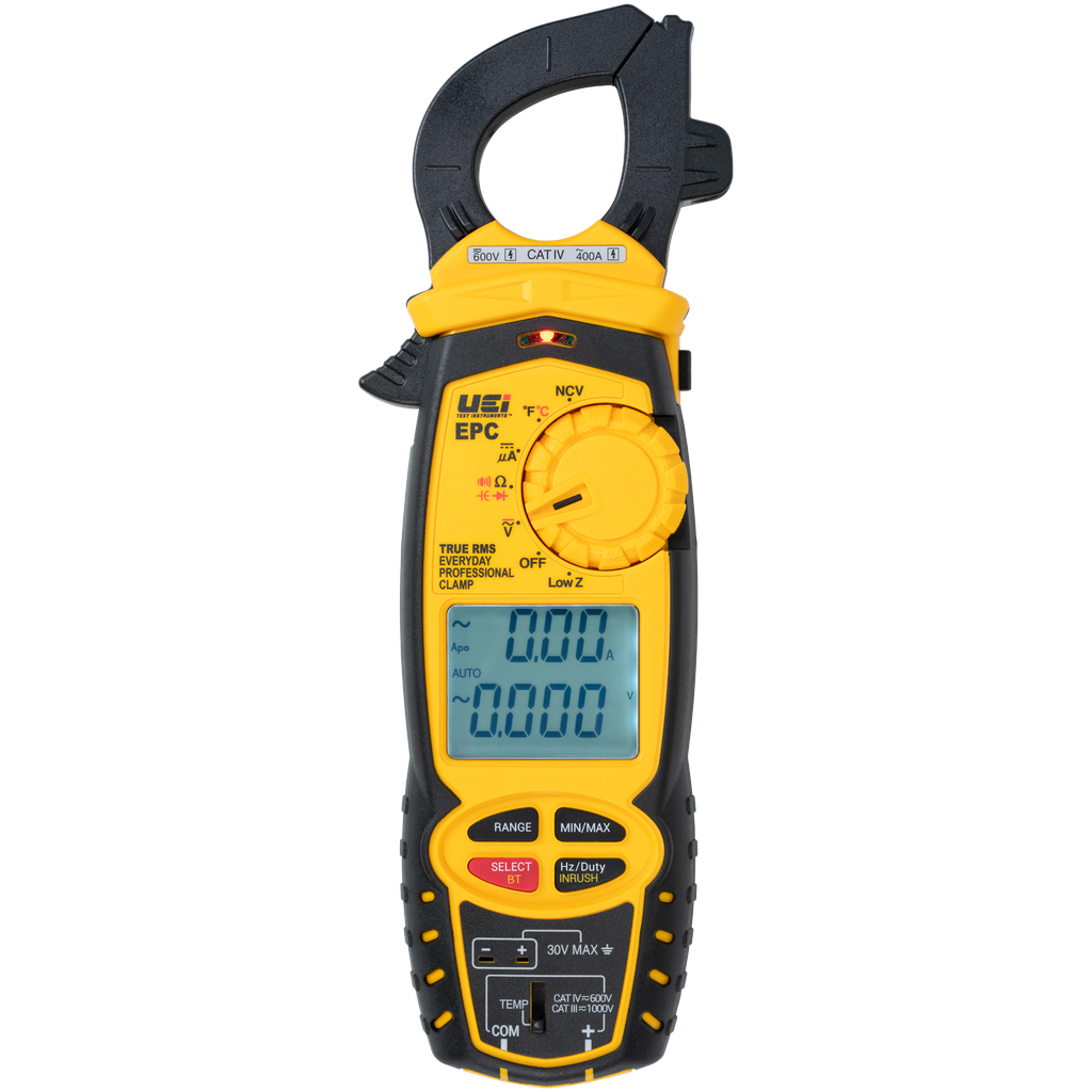 EPC UEI WIRELESS DUAL DISPLAY TRMS, CLAMP METER W/ TEMP AND CAPACITANCE