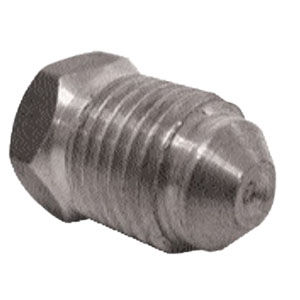 P2-4 1/4 BRASS FITTING, FLARE PLUG (10) PKG, 14FLP