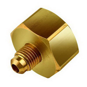 K1-1 14X34DA 1/4" FLARE TO 3/4" INTERNAL STRAIGHT PIPE DRUM ADAPTER A08073 (10)