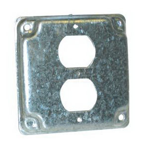 84966 4 X 4 BOX COVER, SINGLE OUTLET