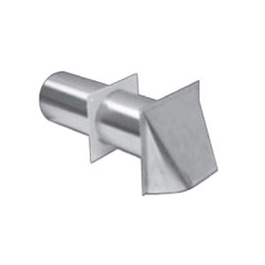 544 4" ALUMINUM VENT HOOD W/TAIL PIPE (12)