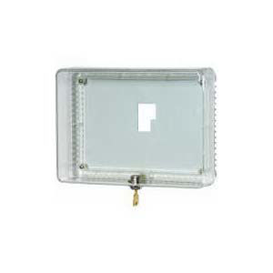 TG512A1009 THERMOSTAT GUARD CLEAR 8 3/8W X 5 7/8H X 3"D (INSIDE DIMENSION)