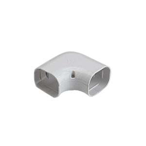 SK-77-W WHITE SLIMDUCT 90 DEG FLAT ELBOW (10)