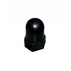 0163M00006P BLACK ACORN NUT 5/16" HEX (20PK) SOLD EA.