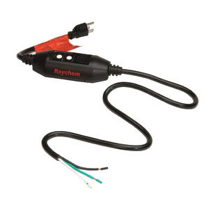 H908 PLUG IN CORD SET W/GFI HEAT TAPE CONNECTORS