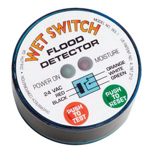 WS1 WET SWITCH FLOOD DETECTOR