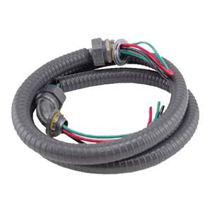 6124 4' WIRING KIT #10 WIRE (6) 1/2" X 4' WHIP