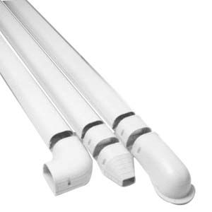 84125 4-1/2" WALL KIT SLIM DUCT (IVORY) 12' OF DUCT (LDK122I)
