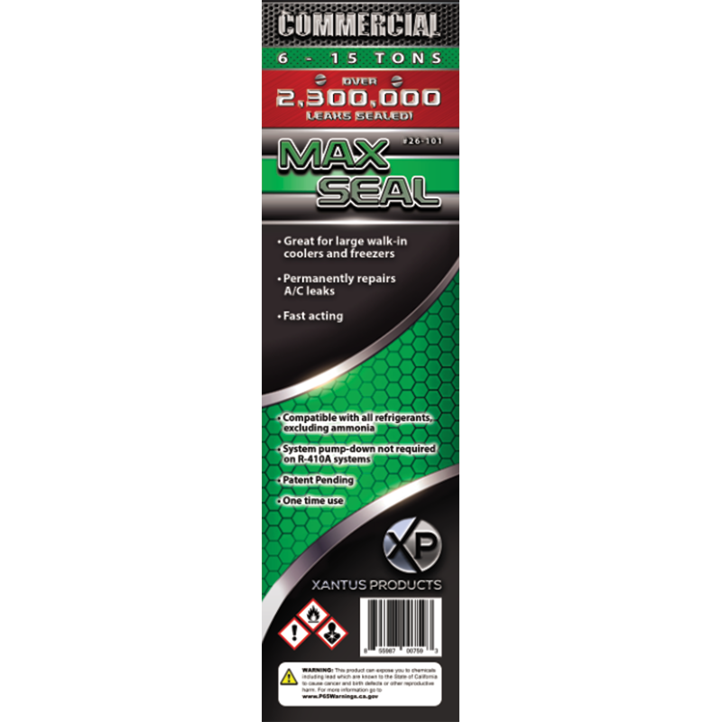 26-101 MAX SEAL COMMERCIAL DIRECT INJECT 6-15 TON SYSTEM S