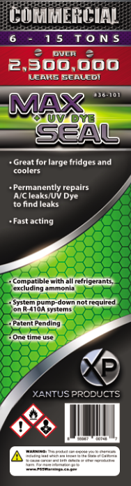 36-101 MAX SEAL + DYE COMMERCIAL DIRECT INJECT 6 - 15 TON