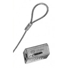 30187 LC12K15-332 3/32" X 15' 1-1/2" LOOPED CABLE W/ CL12 LOCK HANGER FOR SPIRAL PIPE