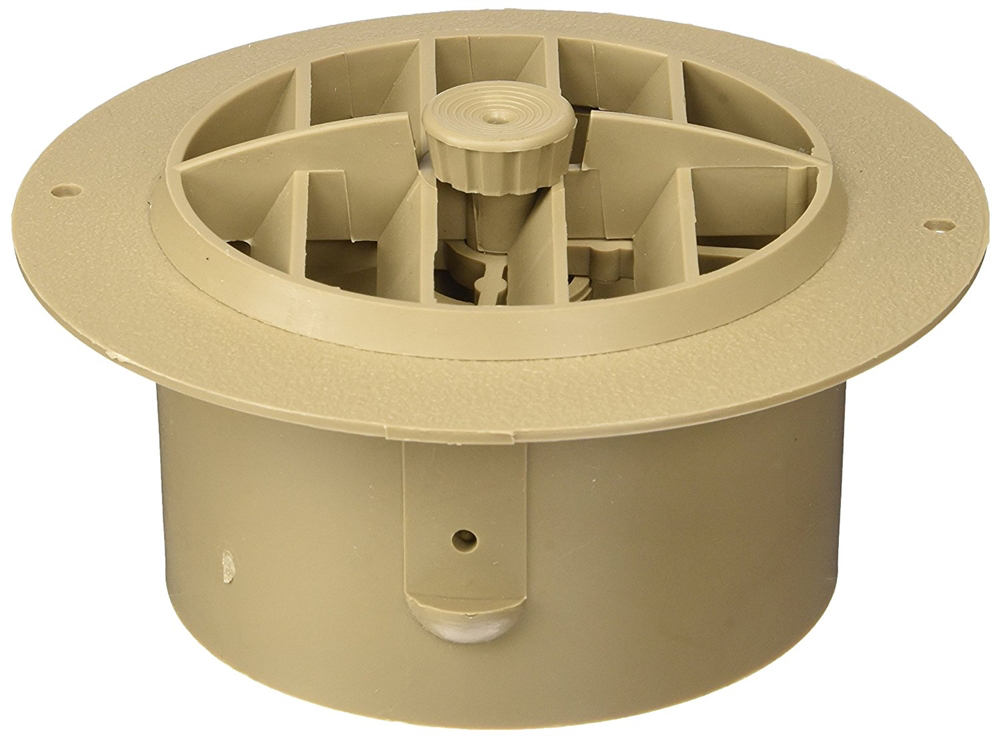 DW3840DBS 3840DBS 4" EAVE VENT ROTAIRE W/SCREEN BEIGE
