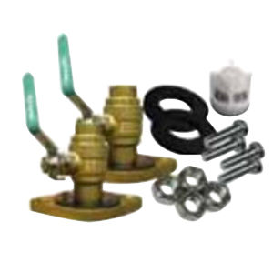 2706082 1" ISOLATION FLANGE SET WITH SOLDER BALL VALVES AND CHECK VALVE