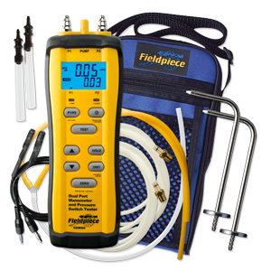 SDMN6 DUAL PORT MANOMETER AND PRESSURE SWITCH TESTER