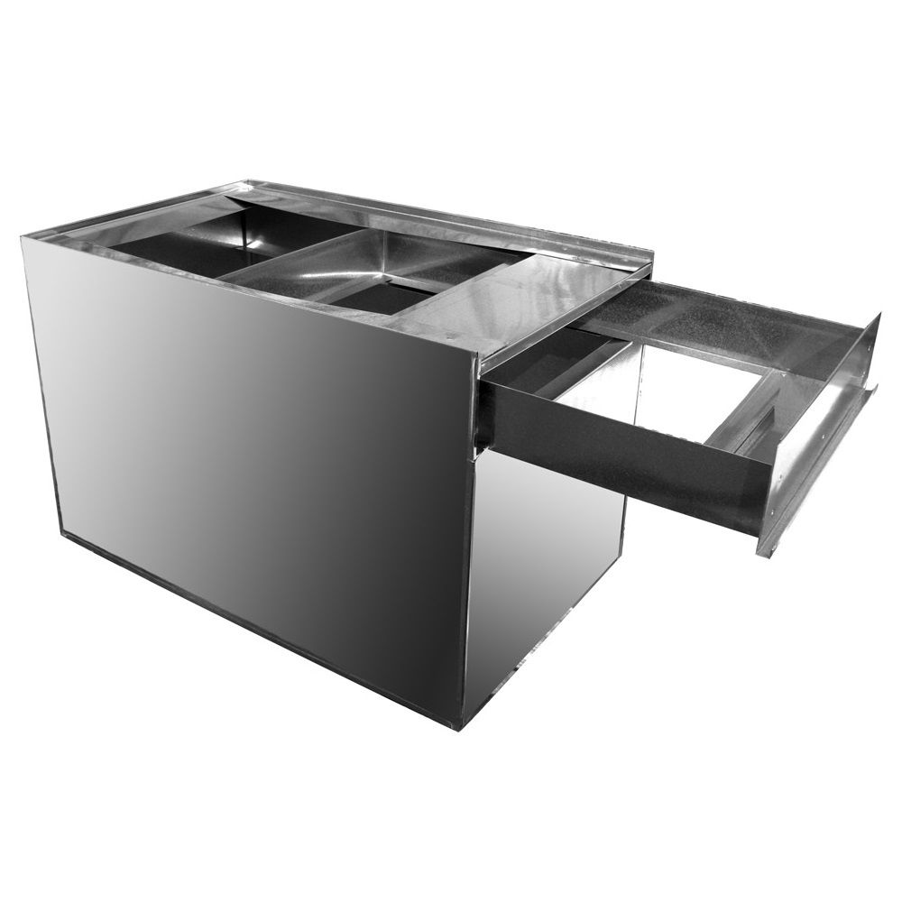FSB142812 FURNACE SUPPORT BOX NO DRAWER 14-1/4" WIDE 28" DEEP 12" HIGH