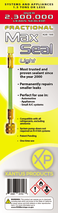 20-105 MAX SEAL LIGHT FRACTIONAL - 1.5 TON