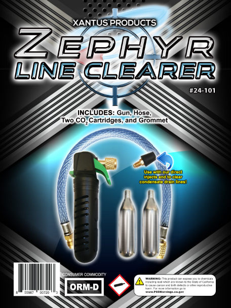 24-101 XP INJECT ZEPHYR GUN KIT (GUN, HOSE, 2-CO2 CARTRIDGES)