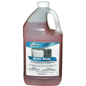 BA-1 (HAZMAT) BRITE ALUM CONDENSER COIL CLEANER ACID BASED GALLON (4)